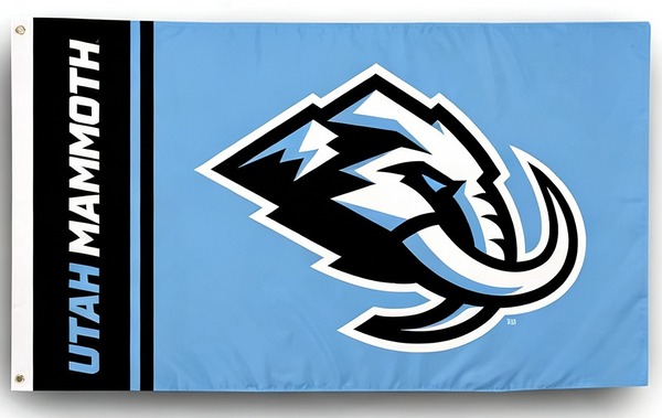 NHL Utah Mammoth Flag-3x5Ft  Banner-100% polyester