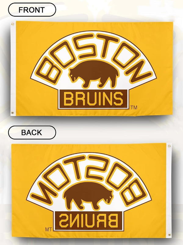 NHL Boston Bruins Flag-3x5Ft  Banner-100% polyester