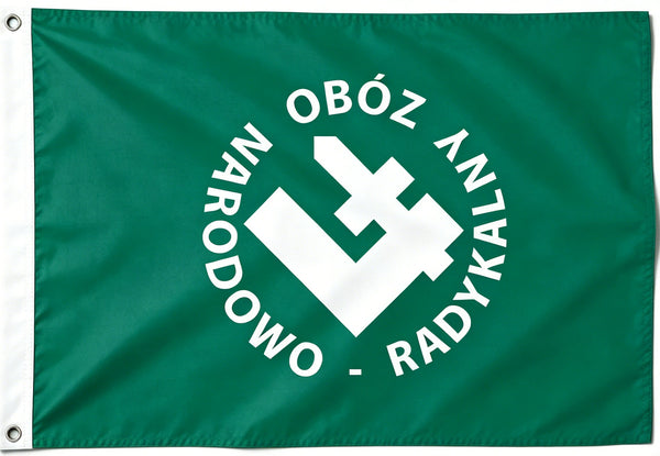 Custom Narodowo Radykalny Flag - 3x5 FT Banner-100% polyester-2 Metal Grommet-One sided /Double sided