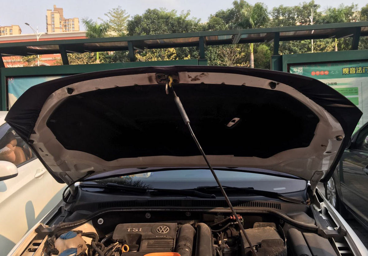 White Car Hood Cover Flag ,White Engine Banner,3.3X5ft/6X7FT,100% Polyester Elastic Fabrics Can be Washed