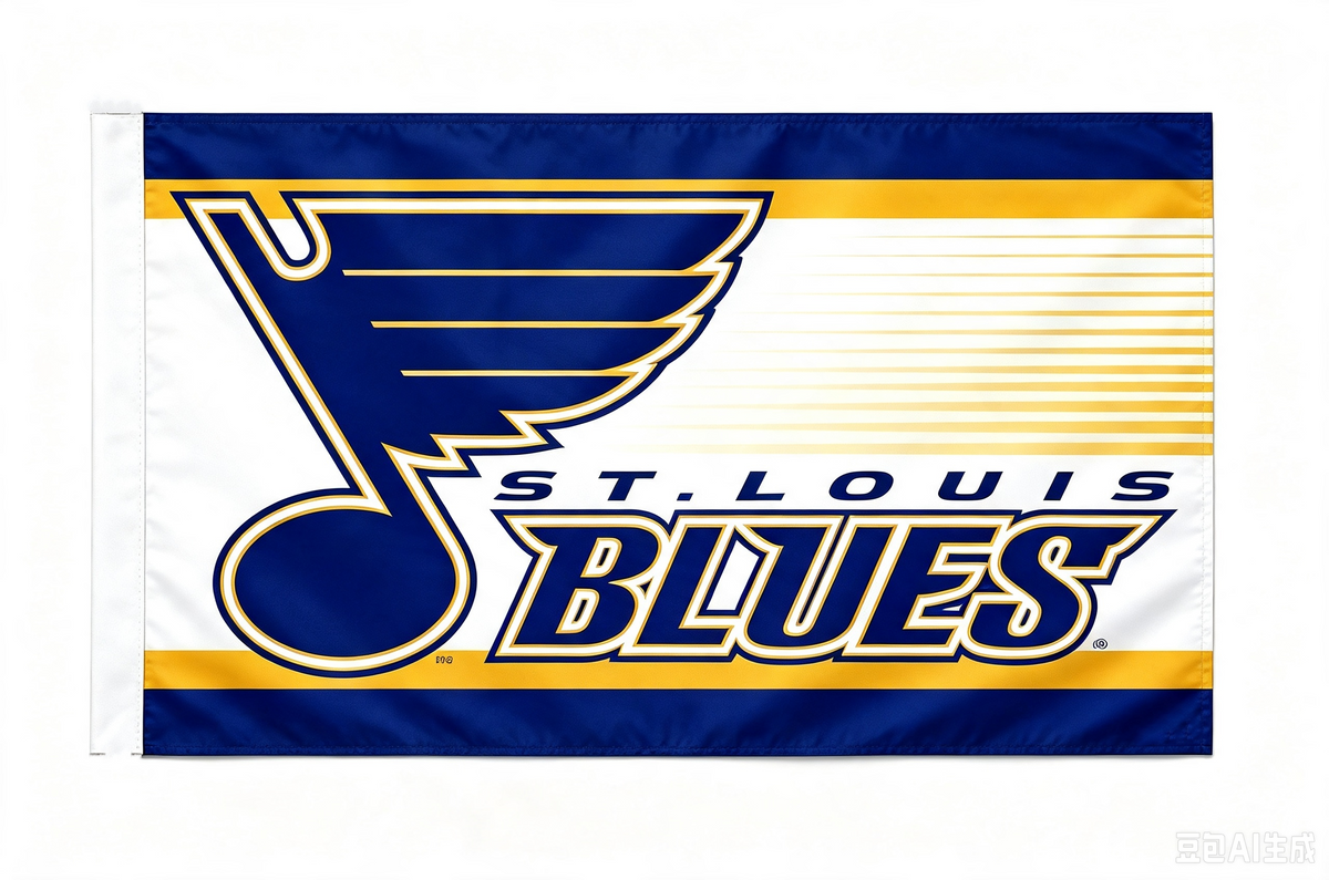 NHL St. Louis Blues Flag-3x5FT Banner-100% polyester