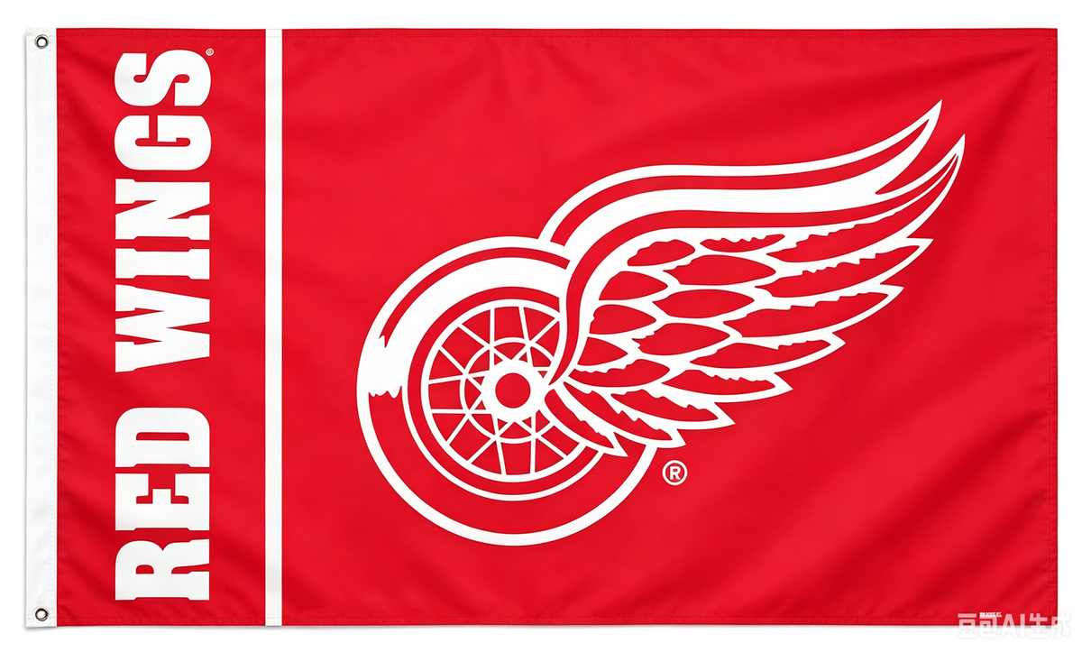 NHL Detroit Red Wings Flag-3x5FT Banner-100% polyester