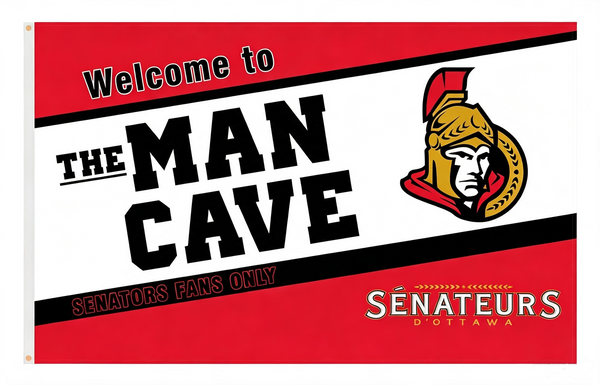 NHL Ottawa Senators Flag-3x5FT Banner-100% polyester