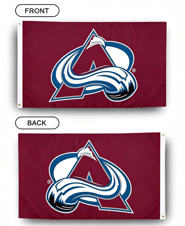 Colorado Avalanche Flag-3x5FT Banner-100% polyester