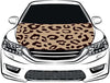 Animal Print Car Hood Cover Flag ,Engine Flag ,3.3X5ft/6X7FT, 100% Polyester Elastic Fabrics Can be Washed Suitable for large SUV and Pickup Trucks