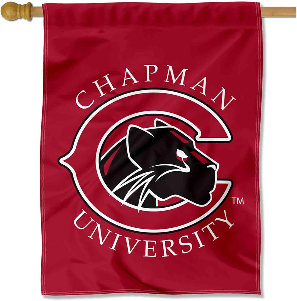 Chapman University Logo Garden Flag - Panthers Banners For Outdoor Indoor Home Garden Yard Decorations