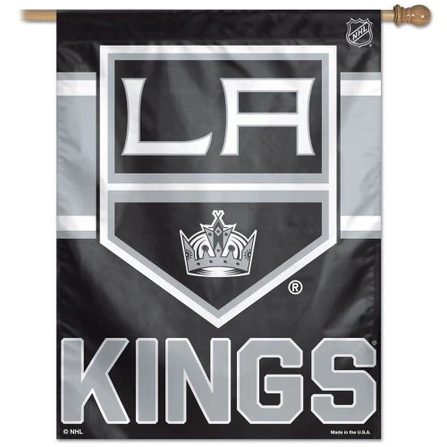NHL Los Angeles Kings Flag - "12.5 x 18" "28 x 40" Inches - LA Kings Garden Flags