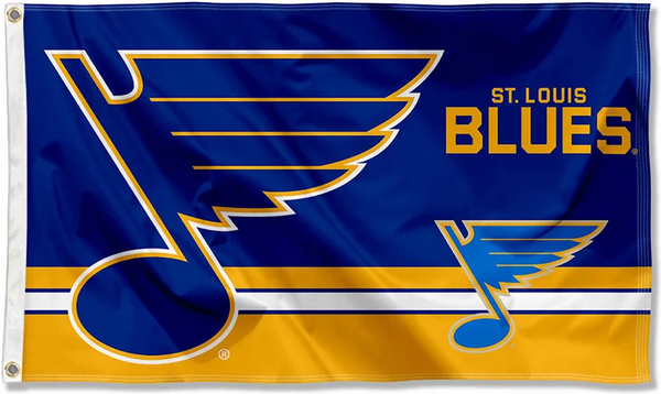 NHL St. Louis Blues Flag-3x5FT Banner-100% polyester