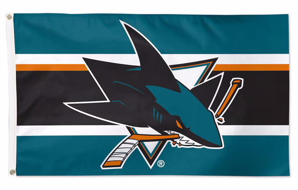 NHL San Jose Sharks Flag-3x5FT Banner-100% polyester
