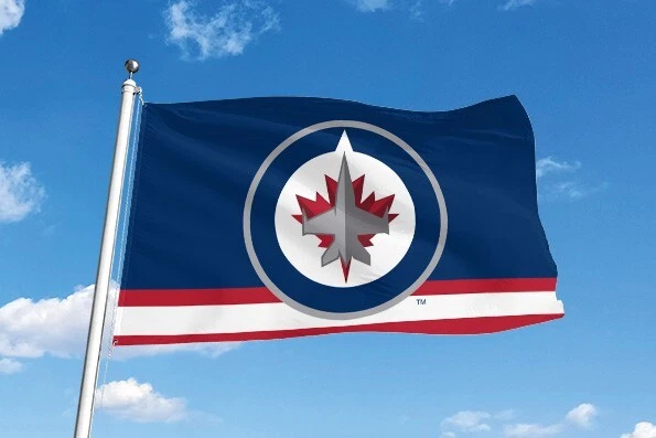 Winnipeg Jets Flag-3x5Ft NHL Banner-100% polyester