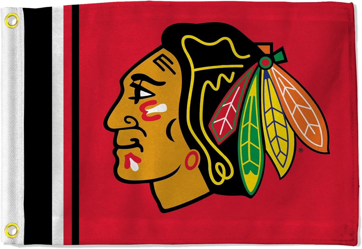 NHL Chicago Blackhawks Flag-3x5 Blackhawks Banner-100% polyester