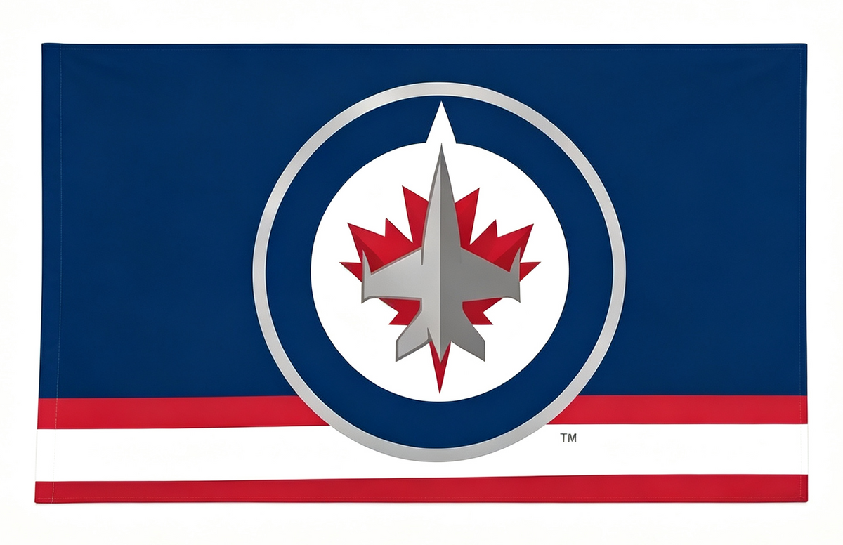 Winnipeg Jets Flag-3x5Ft NHL Banner-100% polyester