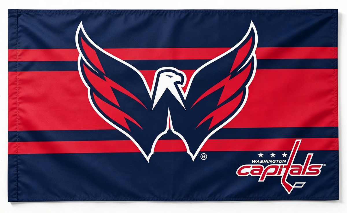NHL Washington Capitals Flag-3x5FT Banner-100% polyester