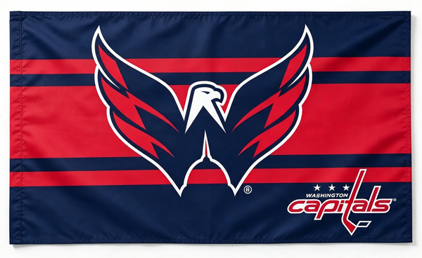 NHL Washington Capitals Flag-3x5FT Banner-100% polyester
