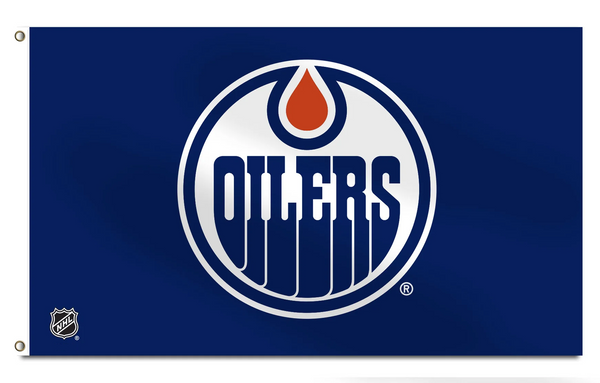 NHL Edmonton Oilers Flag-3x5FT Banner-100% polyester