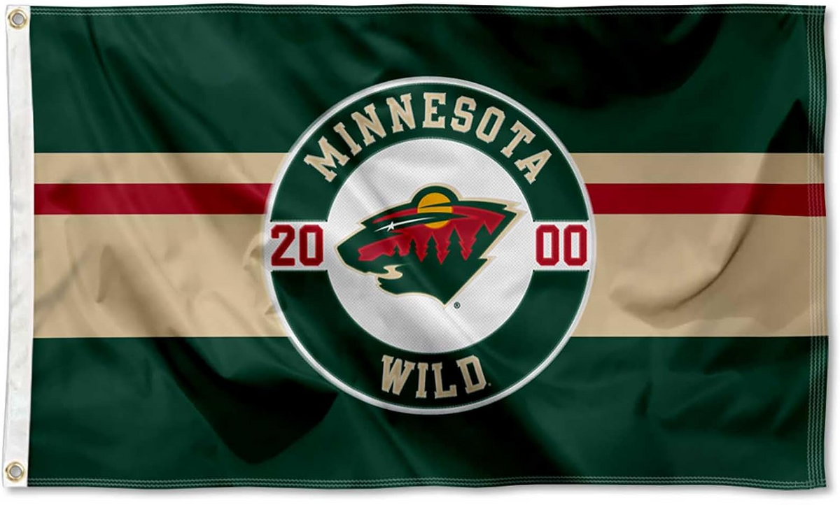 Minnesota Wild Flag-NHL Minnesota Wild Flag-3x5FT Banner-100% polyester