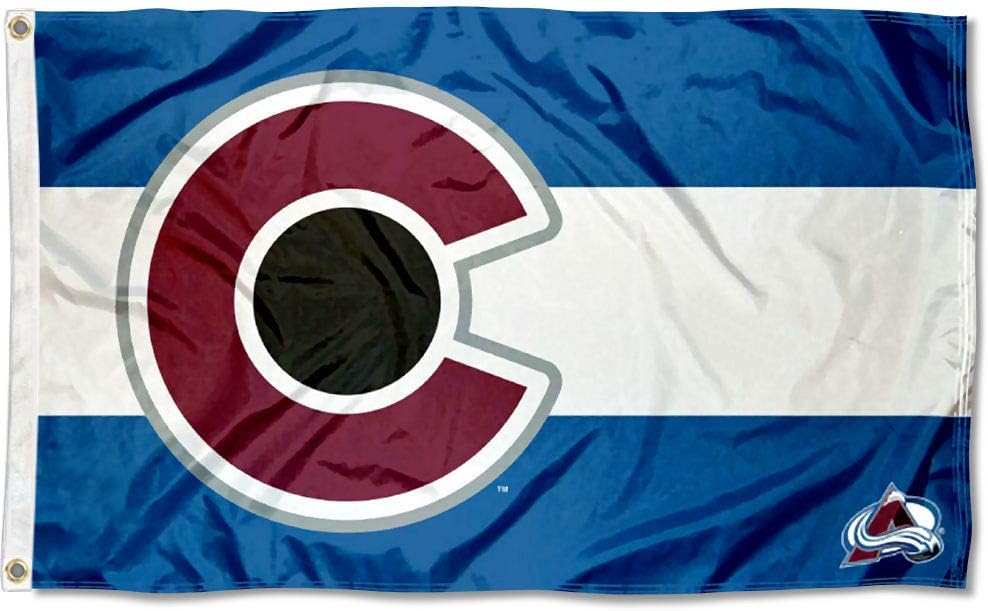 Colorado Avalanche Flag-3x5FT Banner-100% polyester