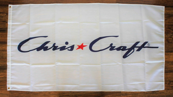 Chris Craft Boats Banner Flag Boat Racing Boating Advertising Marina Yacht -3x5 ft