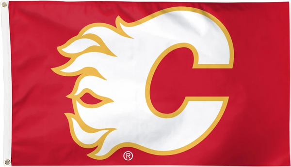 Calgary Flames Flag-3x5FT NHL Banner-100% polyester