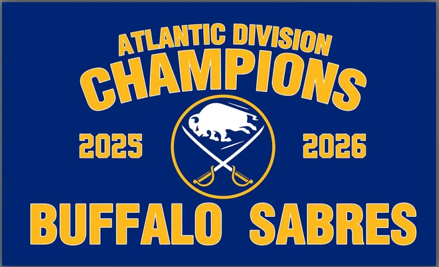 NHL Buffalo Sabres Flag-3x5FT Banner-100% polyester Buffalo Sabres Banners