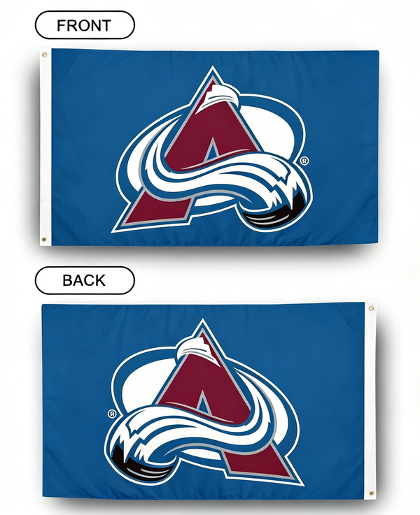 Colorado Avalanche Flag-3x5FT Banner-100% polyester