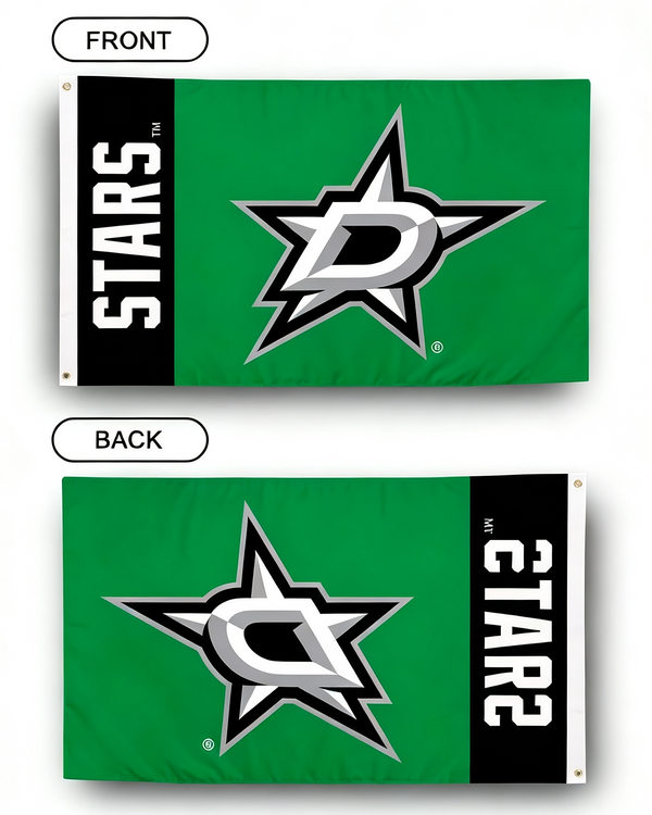 NHL Dallas Stars Flag-3x5FT Dallas Stars Banner-100% polyester