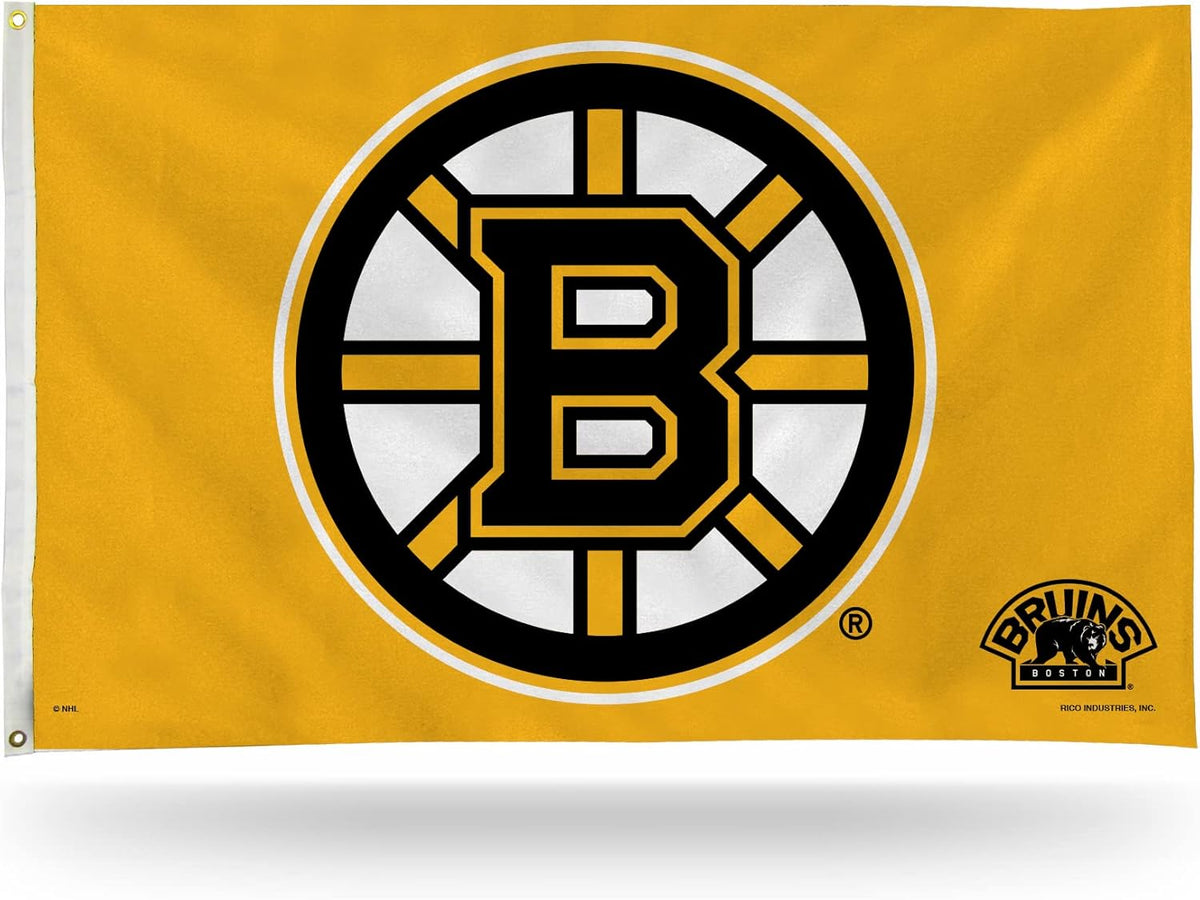 Boston Bruins Flag-3x5Ft  NHL Bruins Banner-100% polyester