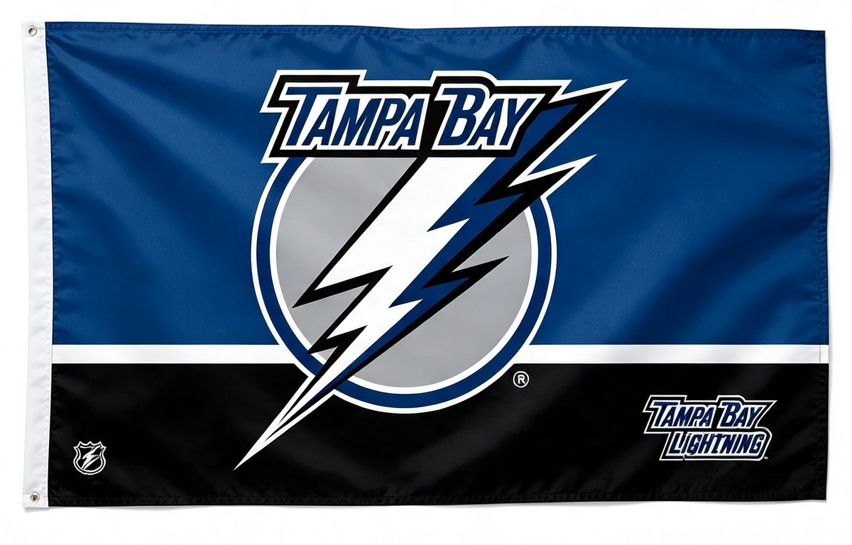 NHL Tampa Bay Lightning Flag-3x5FT Banner-100% polyester