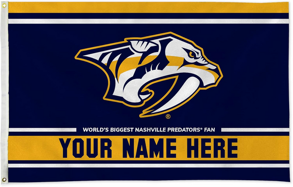 NHL Nashville Predators Flag-3x5FT Banners -100% polyester