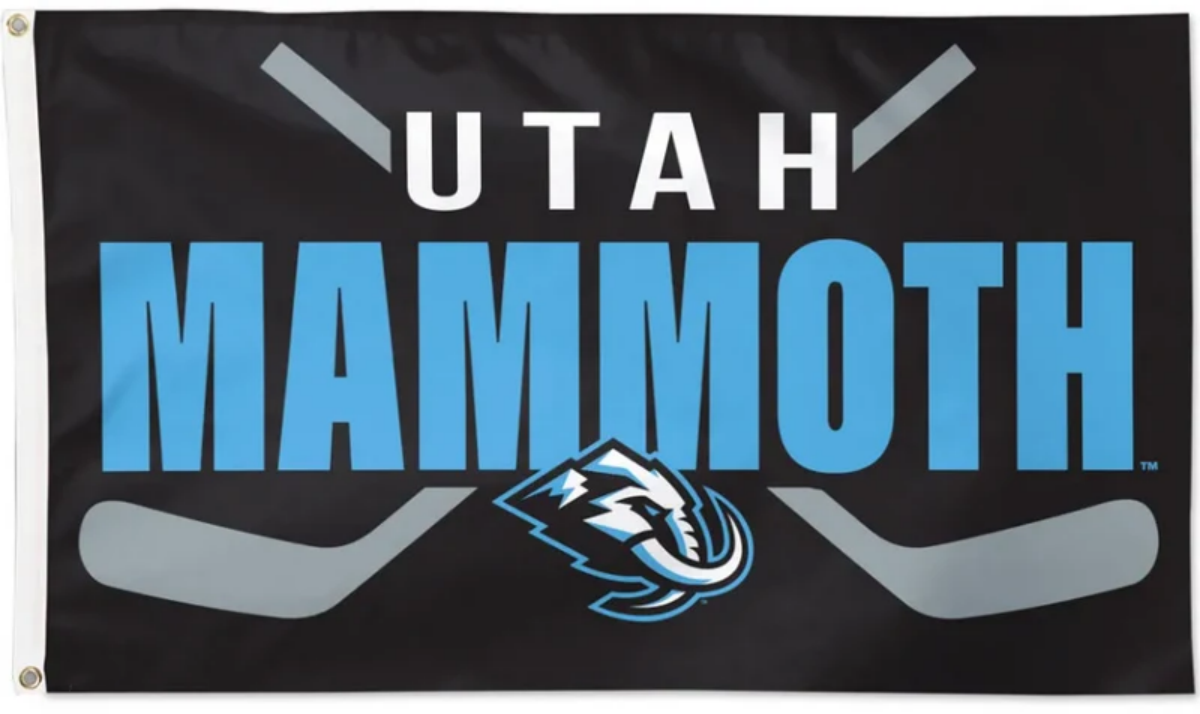 NHL Utah Mammoth Flag-3x5Ft  Banner-100% polyester
