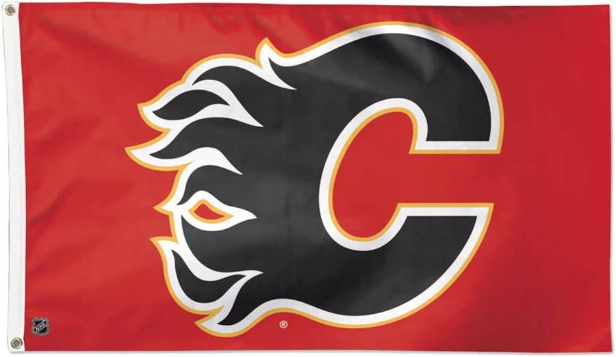 Calgary Flames Flag-3x5FT NHL Banner-100% polyester