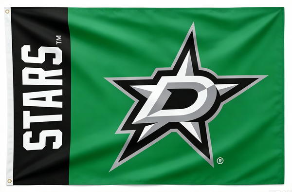 NHL Dallas Stars Flag-3x5FT Dallas Stars Banner-100% polyester