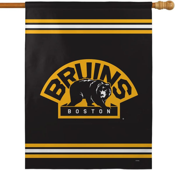 NHL Boston Bruins Flag - "12.5 x 18" "28 x 40" Inches - Boston Bruins Garden Flags