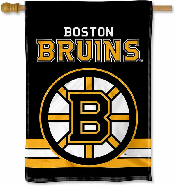 NHL Boston Bruins Flag - "12.5 x 18" "28 x 40" Inches - Boston Bruins Garden Flags
