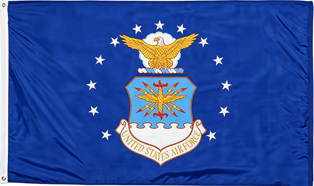 Air Force USAF Flag-3X5ft  US Air Force Wings Military Flag-One sided / Double sided