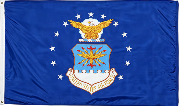 Air Force USAF Flag-3X5ft  US Air Force Wings Military Flag-One sided / Double sided