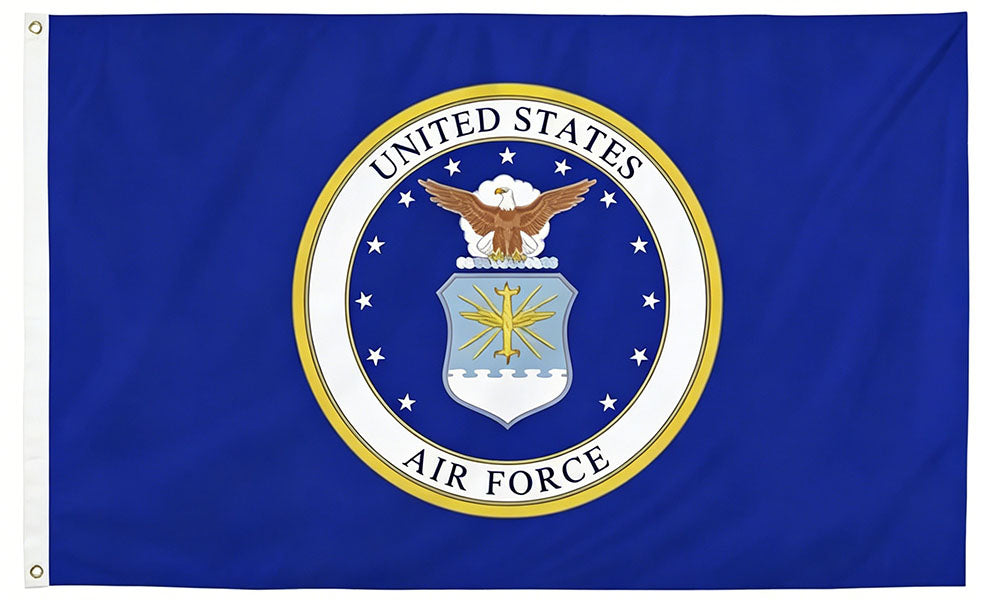 Air Force USAF Flag-3X5ft  US Air Force Wings Military Flag-One sided / Double sided