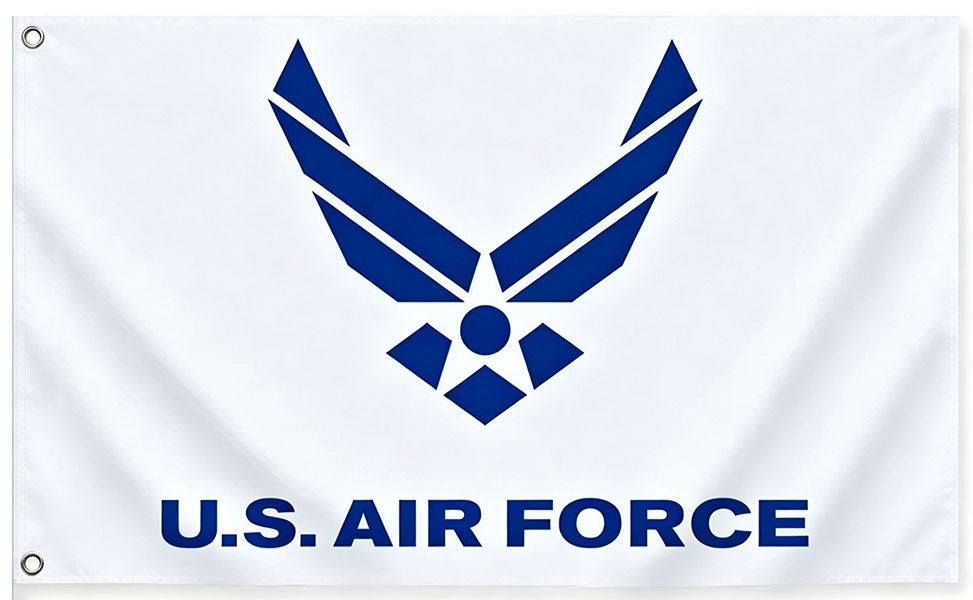 Air Force USAF Flag-3X5ft  US Air Force Wings Military Flag-One sided / Double sided