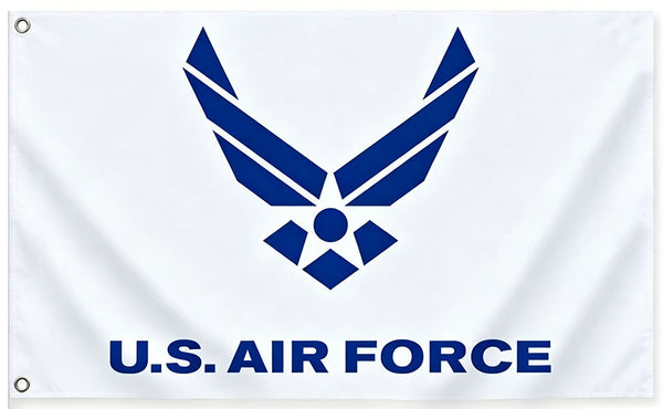 Air Force USAF Flag-3X5ft  US Air Force Wings Military Flag-One sided / Double sided