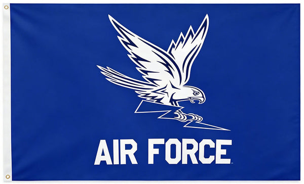 Air Force Academy USAFA Flag-3X5ft Air Force Falcons Vintage-USAF Wing Flags-US AF Falcons-One sided / Double sided