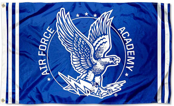 Air Force Academy USAFA Flag-3X5ft Air Force Falcons Vintage-USAF Wing Flags-US AF Falcons-One sided / Double sided