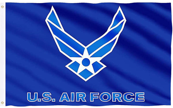 Air Force USAF Flag-3X5ft  US Air Force Wings Military Flag-One sided / Double sided