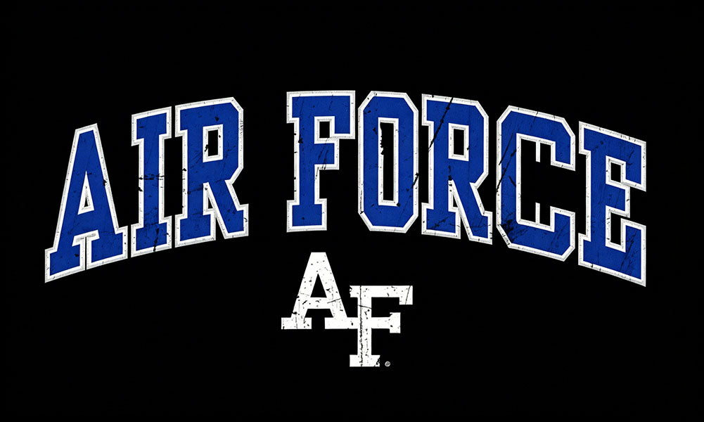Air Force Academy USAFA Flag-3X5ft Air Force Falcons Vintage-USAF Wing Flags-US AF Falcons-One sided / Double sided