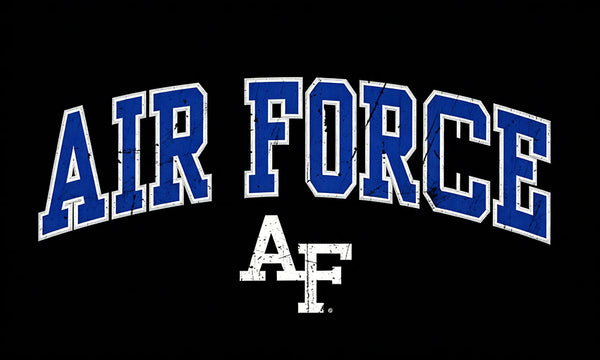 Air Force Academy USAFA Flag-3X5ft Air Force Falcons Vintage-USAF Wing Flags-US AF Falcons-One sided / Double sided