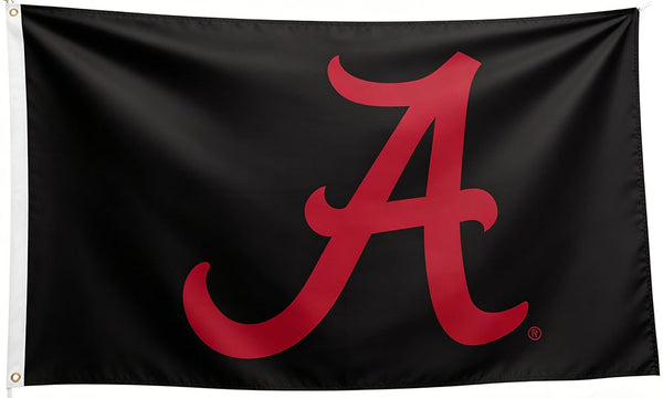 Alabama Flag 3x5ft, NCAA The University of Alabama flag, 100% polyester