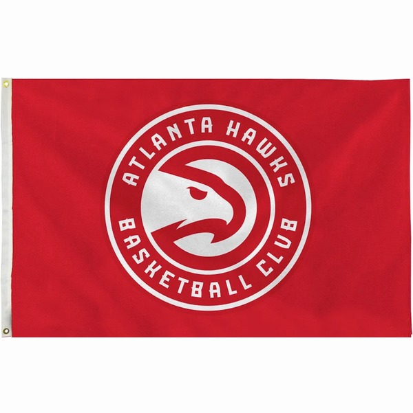 Atlanta Hawks Flag-NBA 3x5 FT atl hawks Basketball Banner-100% polyester-One sided / double sided