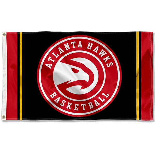 Atlanta Hawks Flag-NBA 3x5 FT atl hawks Basketball Banner-100% polyester-One sided / double sided