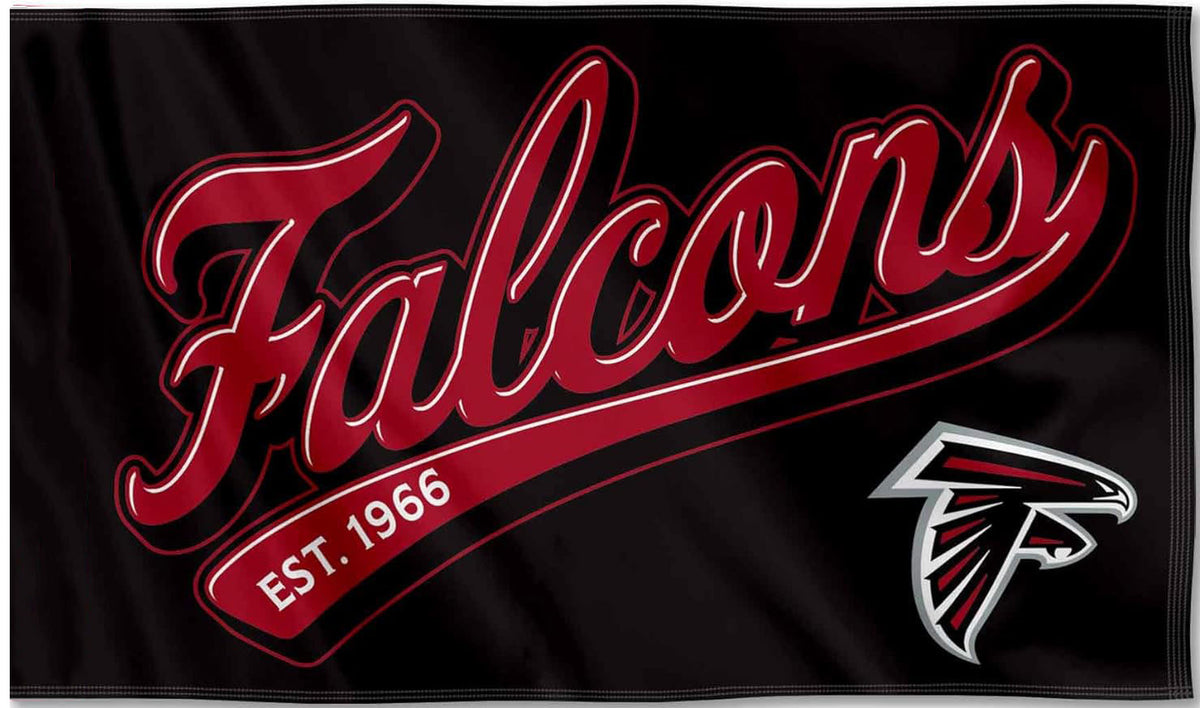 Atlanta Falcons Flag-3x5FT NFL Banner-100% polyester-one sided / two sided