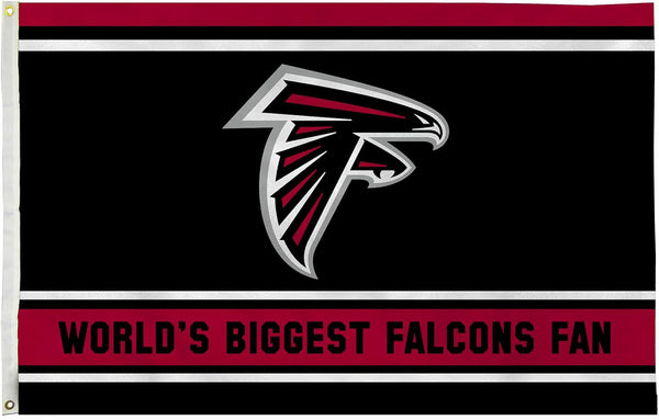 Atlanta Falcons Flag-3x5FT NFL Banner-100% polyester-one sided / two sided