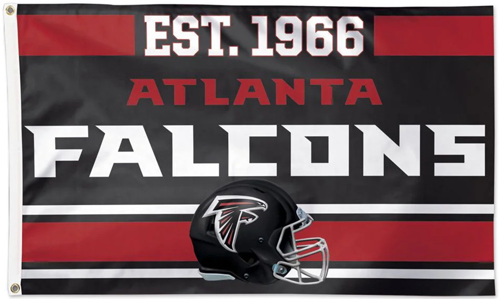 Atlanta Falcons Flag-3x5FT NFL Banner-100% polyester-one sided / two sided